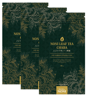 ノニリーフティー 〈茶葉〉3袋(30g×3袋)